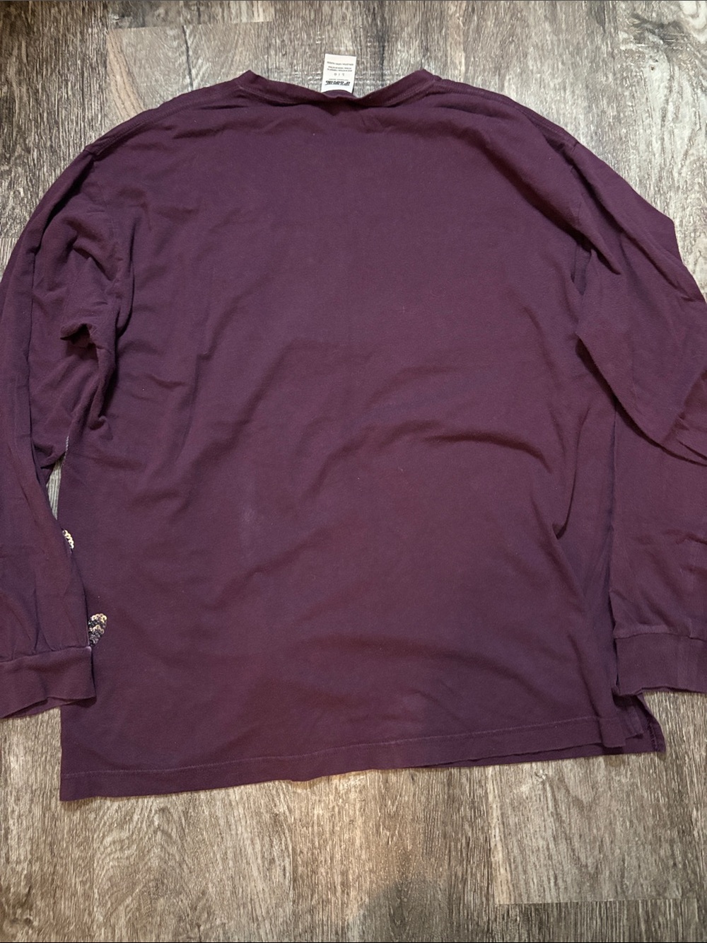 PINK Victoria's Secret Long Sleeve Tee - Plum - Picture 4 of 4